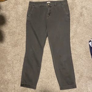 J. Crew Grey jean chino